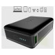 SBS Powerbank SBS 20000mAh 65W PD AFC USB-C USB-A for laptop, tablet, smartphone - black