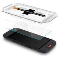 Spigen Glas.Tr ”EZ FIT” Tempered Glass 2-pack for Nintendo Switch 2 - Transparent