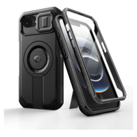 Tech-Protect Kevlar Magsafe Case for iPhone 16e - Black