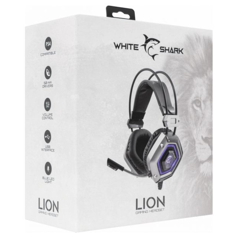 White Shark GH-1841 Lion Silver