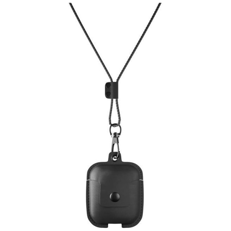 Woodcessories AirCase AirPod Leather Case Black ECO308