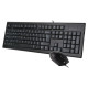 A4Tech 46009 Mouse & Keyboard KR-85550 Black