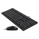 A4Tech 46009 Mouse & Keyboard KR-85550 Black