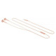 Tellur In-Ear Headset Fly, Noise Reduction Memory Foam Ear Plugs Pink