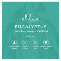 Ellia ARM-EO15EUC-WW Eucalyptus 100% Pure Essential Oil - 15ml
