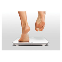 Salter 9204 WH3REU16 Ghost Digital Bathroom Scale White