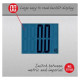 Salter 9075 SCFEU12 Max Electronic Digital Bathroom Scales - Silver