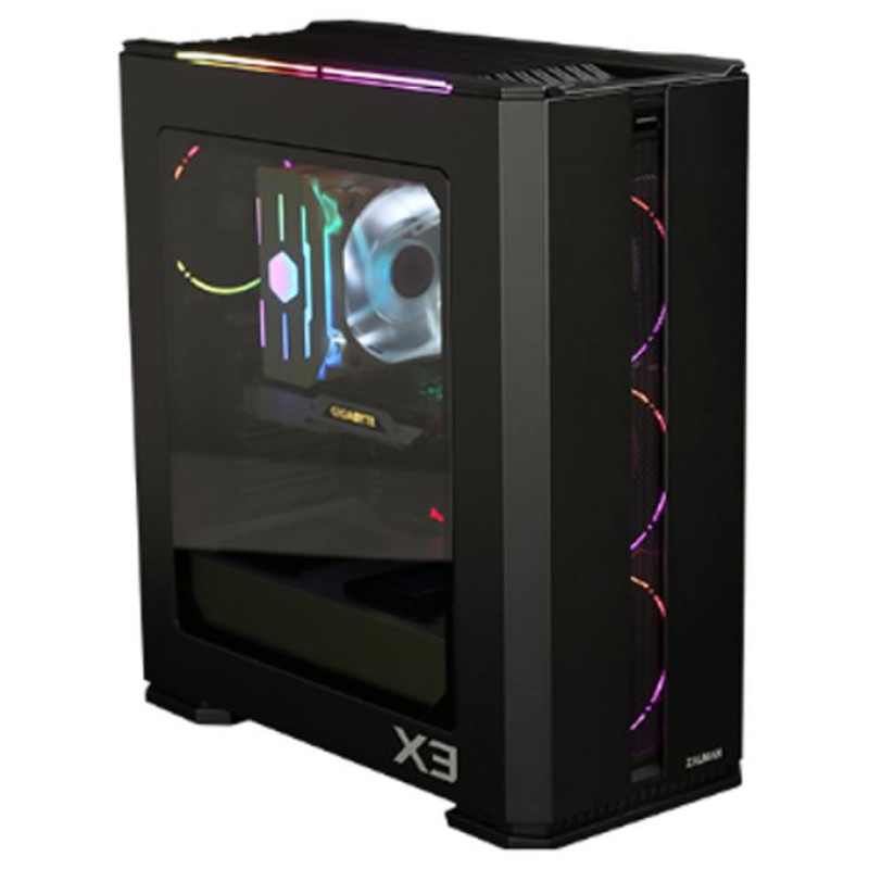 Zalman X3 BLACK ATX, ARGB fan x4, T/G