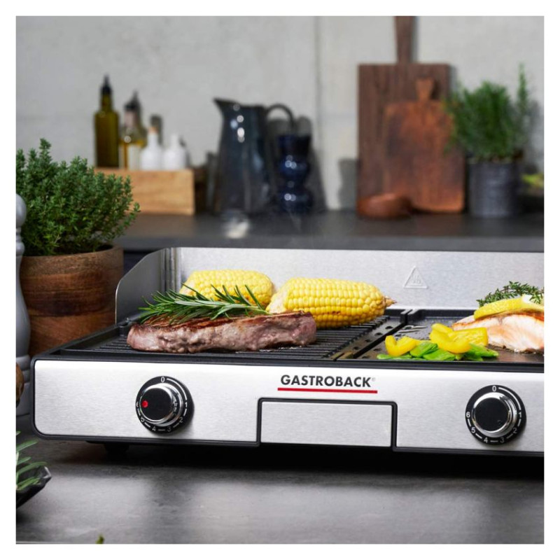Gastroback 42524 Design Table Grill Plancha & BBQ