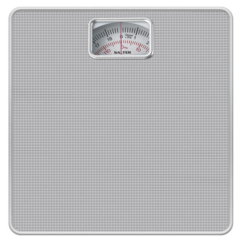 Salter 433 SFEU12 Mechanical Bathroom Scale Silver