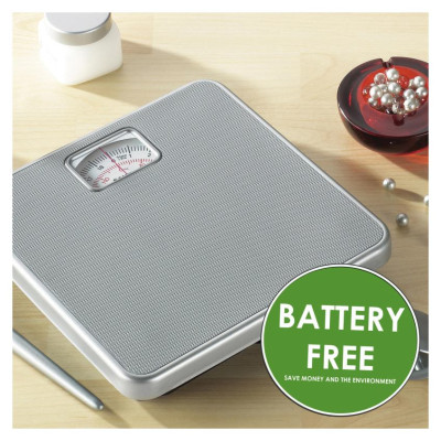 Salter 433 SFEU12 Mechanical Bathroom Scale Silver