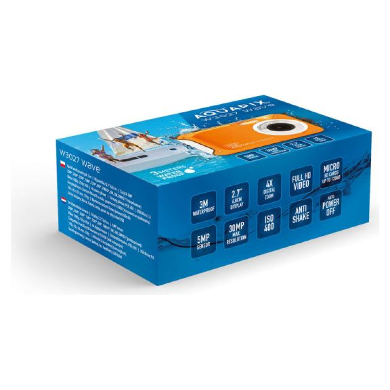 Easypix Aquapix W3027 Wave Orange 10031