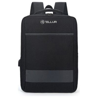 Tellur 15.6 Notebook Backpack Nomad with USB Port Black