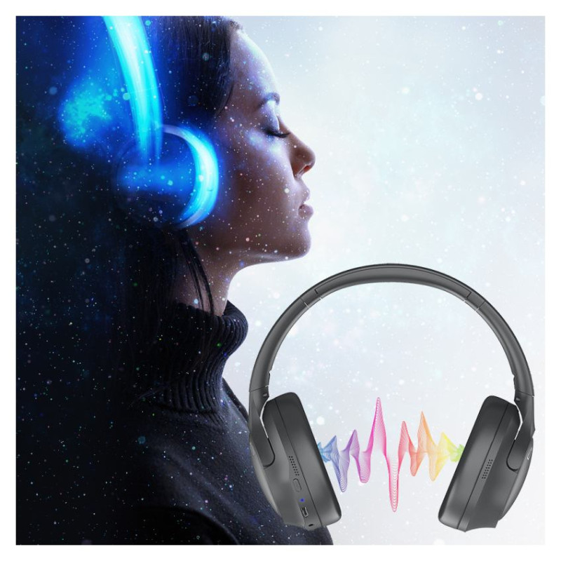 Tellur Vibe Bluetooth Over-Ear Headphones ANC