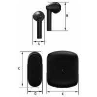 Manta MTWS010B Rytmo X TWS Black