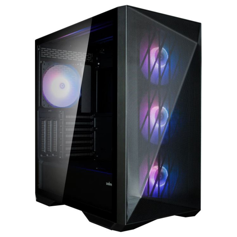 Zalman Z9 Iceberg MS ATX ARGB fan x4 Black