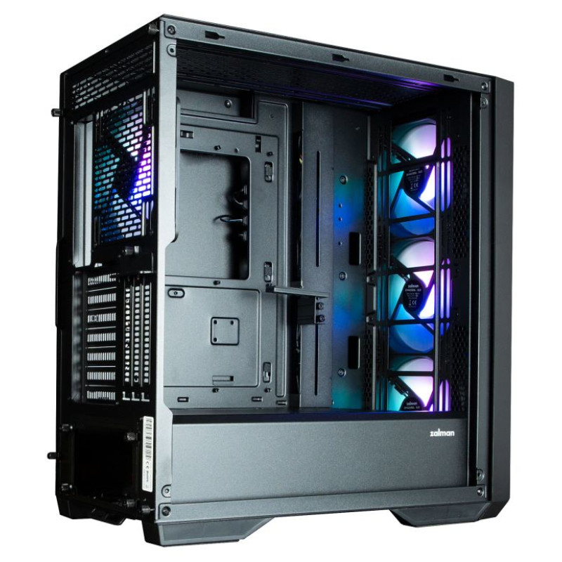 Zalman Z9 Iceberg MS ATX ARGB fan x4 Black
