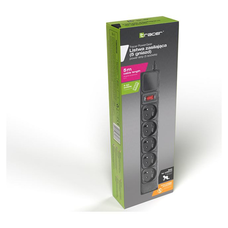 Tracer 47138 PowerGear 5m Black