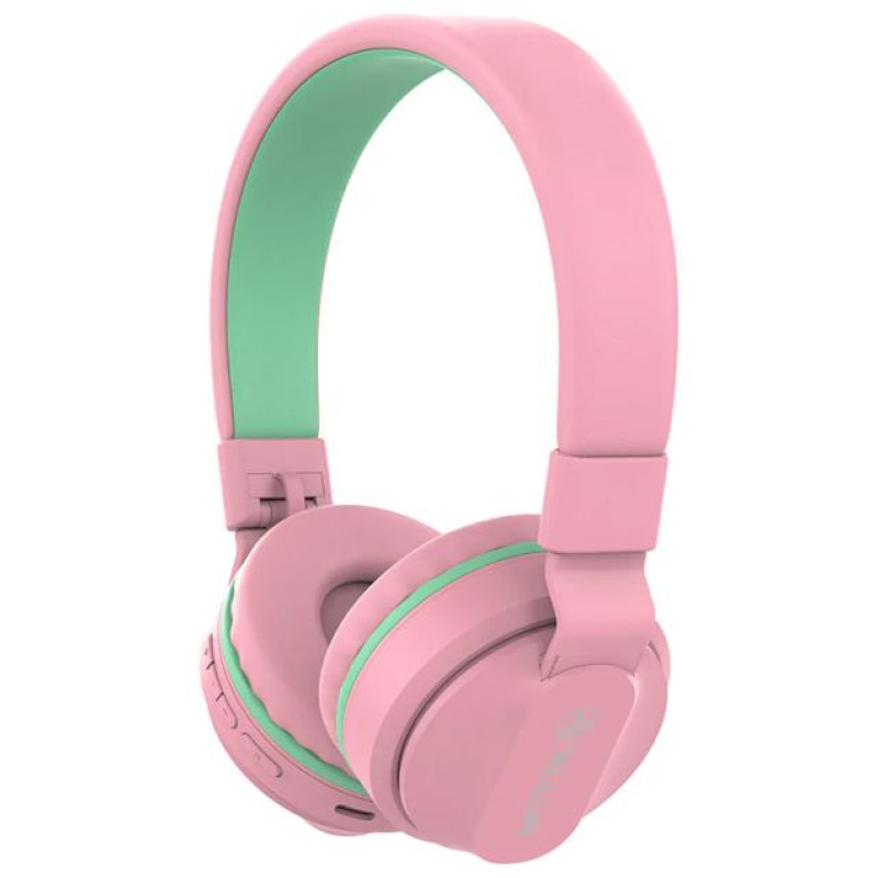 Tellur Buddy Bluetooth Over-Ear Headphones Pink