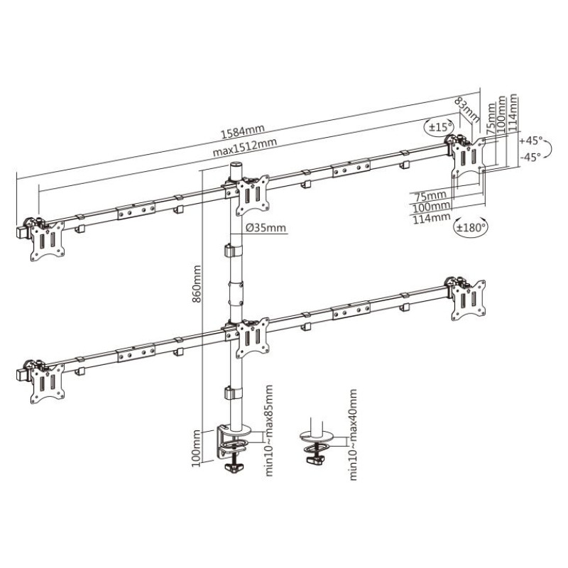 Sbox LCD-352/6-2 (17-32/7x7kg/100x100)