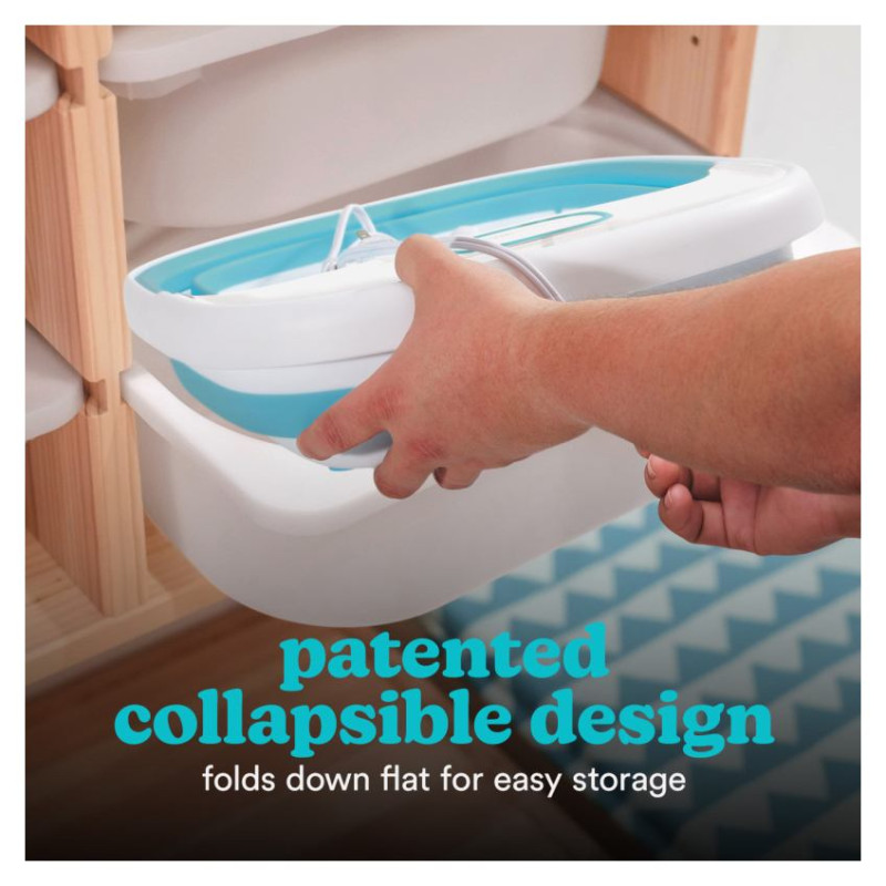 Homedics FB-70BL-EB Smart Space Collapsible Foot Spa