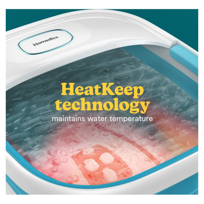 Homedics FB-70BL-EB Smart Space Collapsible Foot Spa