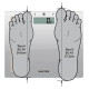 Salter 9113 SV3RAREU16 Compact Glass Analyser Bathroom Scales - Silver