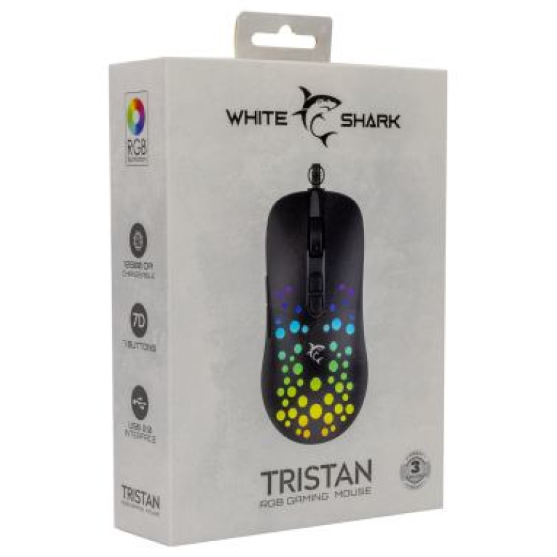 White Shark GM-9004 Tristan-2 Black RGB