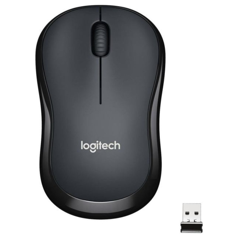 Logitech M220 Wireless Mouse - SILENT - CHARCOAL