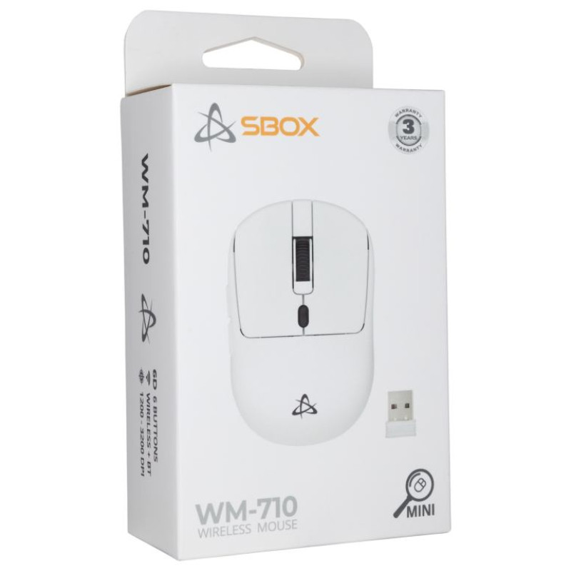 Sbox WM-710 White Wireless