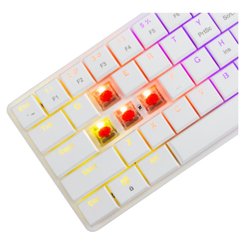 White Shark GK-006211 Nagamaki White-Mechanical-Red.SW