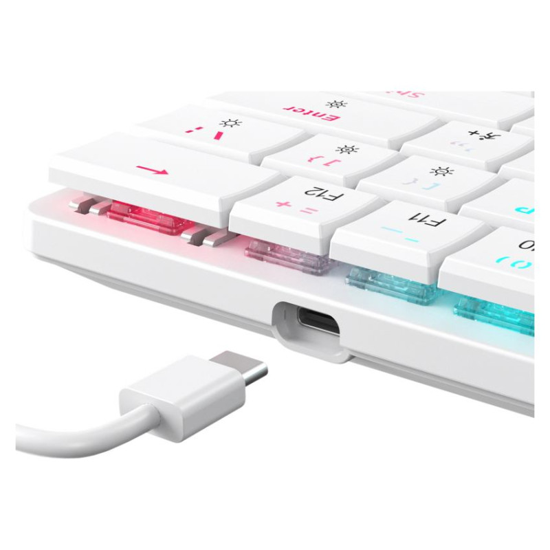 White Shark GK-006211 Nagamaki White-Mechanical-Red.SW