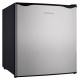 Manta MM515PSL Fridge 46L Silver inox/black