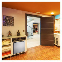 Manta MM515PSL Fridge 46L Silver inox/black