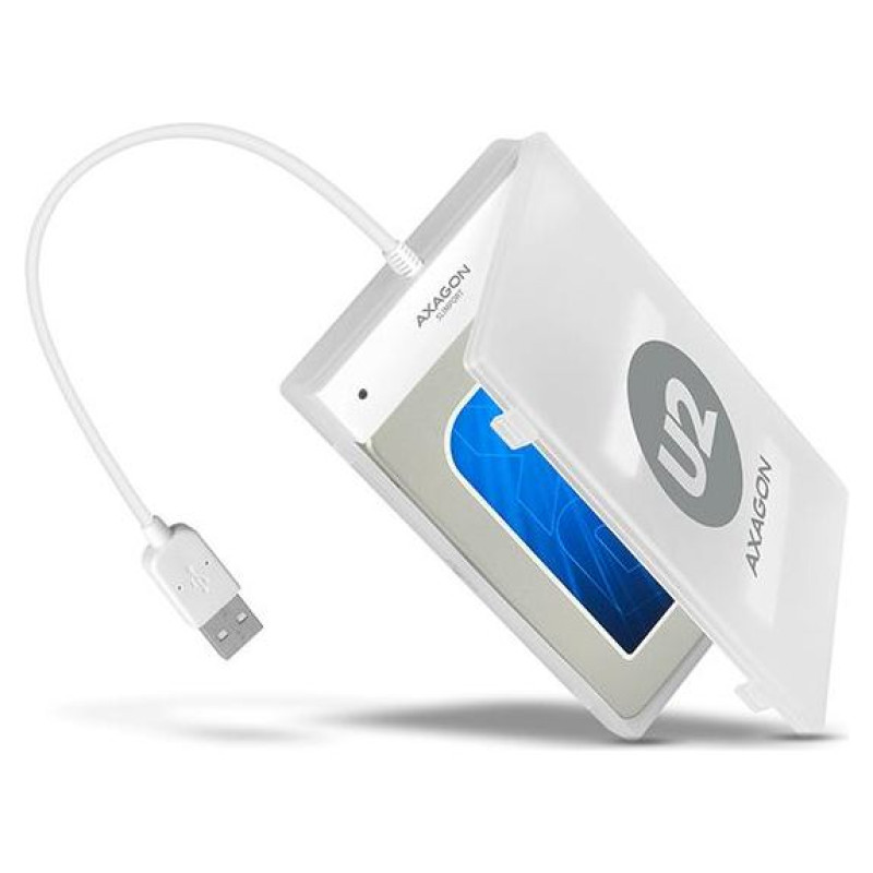 Axagon ADSA-1S USB2.0 - SATA HDD External Adapter Incl. 2.5" Case