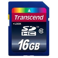Transcend MEMORY SDHC 16GB/CLASS10 TS16GSDHC10 TRANSCEND