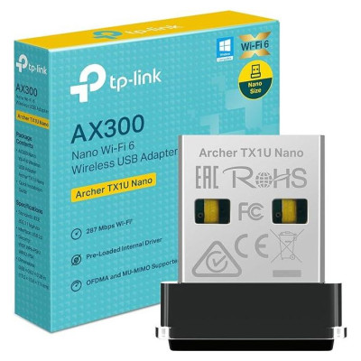 Tp-Link WRL ADAPTER 300MBPS USB/ARCHER TX1U NANO TP-LINK