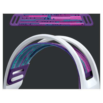 Logitech G733 LIGHTSPEED Wireless RGB Gaming Headset - WHITE