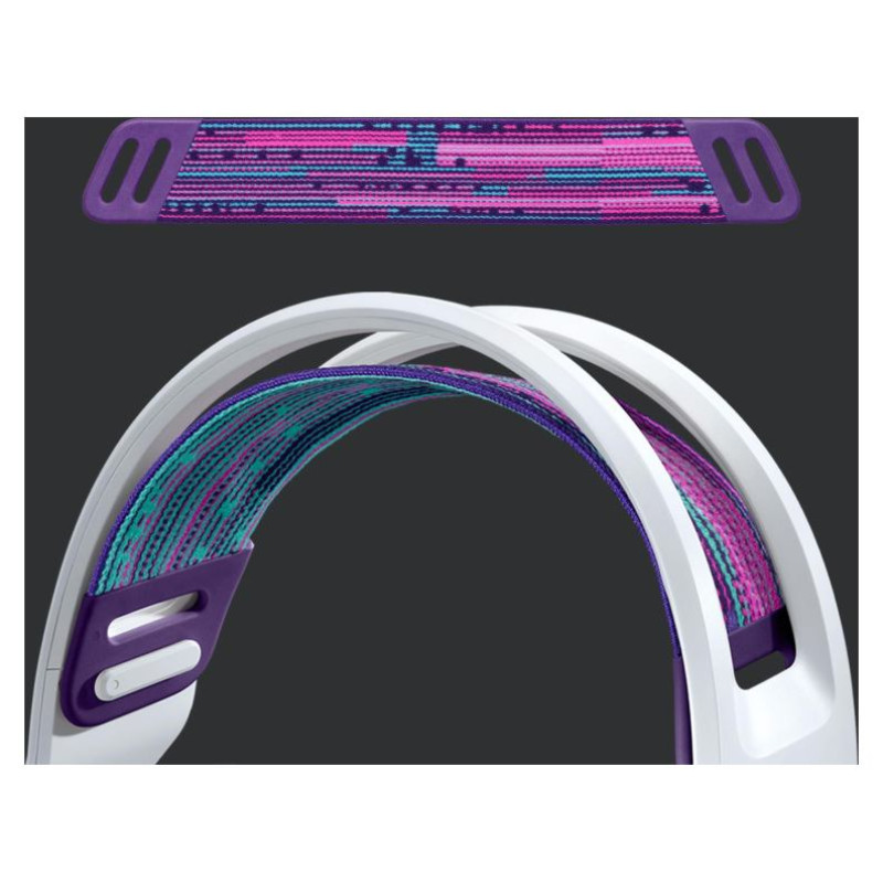 Logitech G733 LIGHTSPEED Wireless RGB Gaming Headset - WHITE