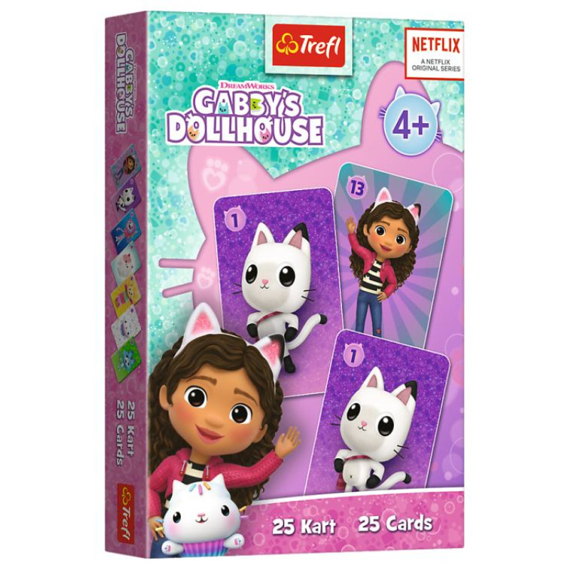 Trefl GABBY&acute;S DOLLHOUSE Kār&scaron;u spēle
