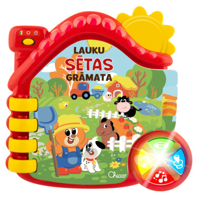 Chicco Interaktīva grāmata FERMA (Latvie&scaron;u val.)