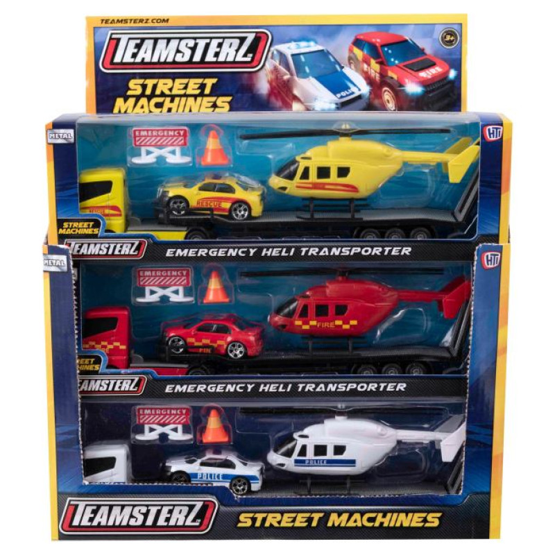 Teamsterz 3" Helikopters pārvadātajs, 26 cm