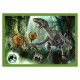 Trefl JURASSIC WORD Pužļu komplekts 4in1, 35+48+54+70 gab.