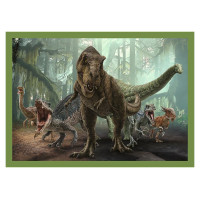 Trefl JURASSIC WORD Pužļu komplekts 4in1, 35+48+54+70 gab.