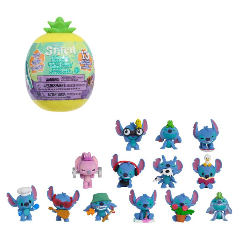 Just Play STITCH kolekcionējamās figūriņas, necaurredzams maisiņ&scaron;, 5 cm