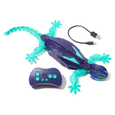 Hex Bots Interaktīva rotaļlieta, tumsā spīdo&scaron;s Gekons