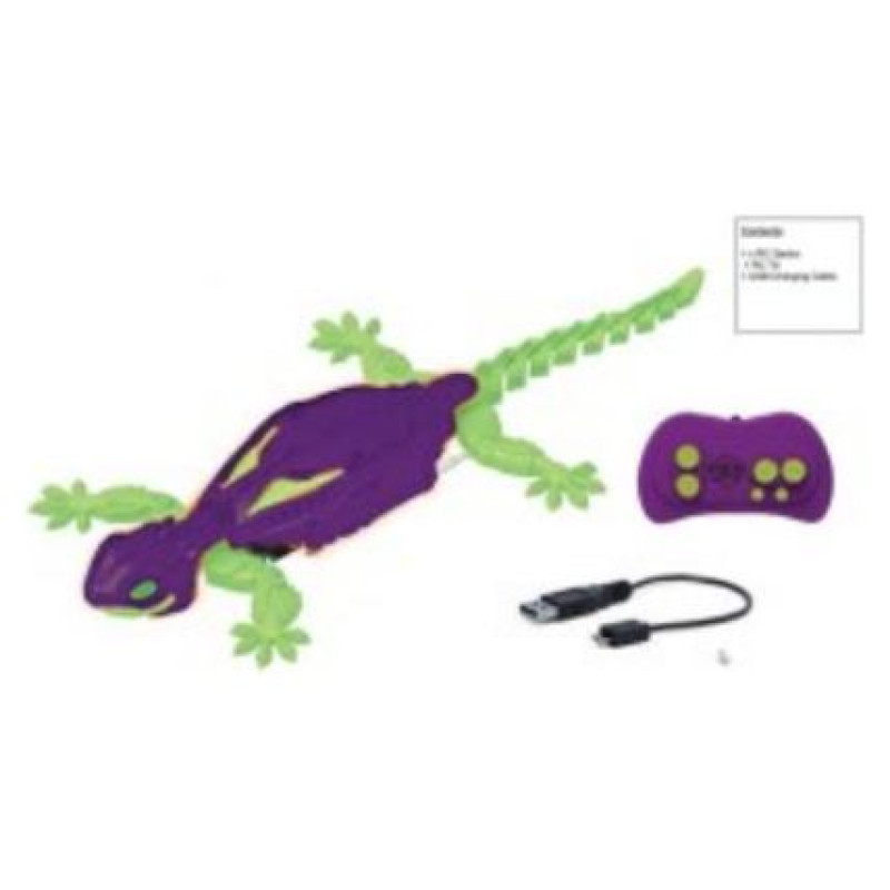 Hex Bots Interaktīva rotaļlieta, tumsā spīdo&scaron;s Gekons