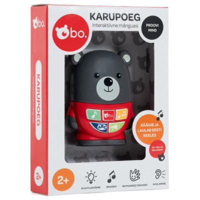 BO. Интерактивная игрушка "Медвежонок" (на эст. яз)