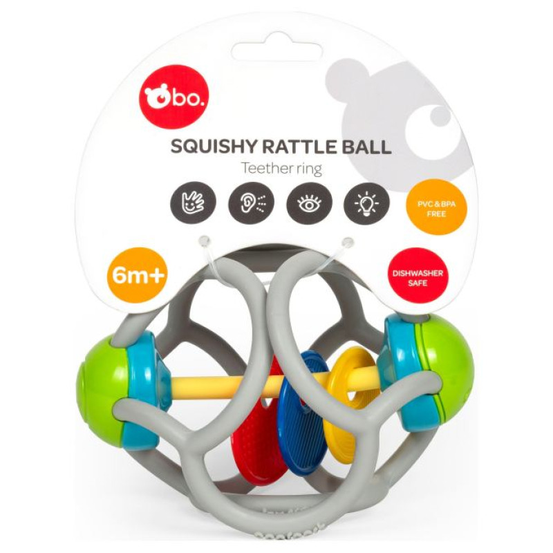 BO. Mīksta grabo&scaron;a bumbiņa