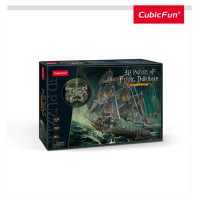 Cubic Fun CUBICFUN 3D puzle - Lidojošais holandietis ar LED